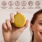 Shampoo sólido de Mango Reconstructor para cabello Rizado - Imagen 3