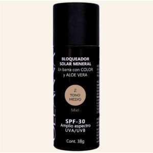 Bloqueador Solar Mineral con Color 2 Miel
