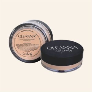 Polvo facial Matificante Natural con color